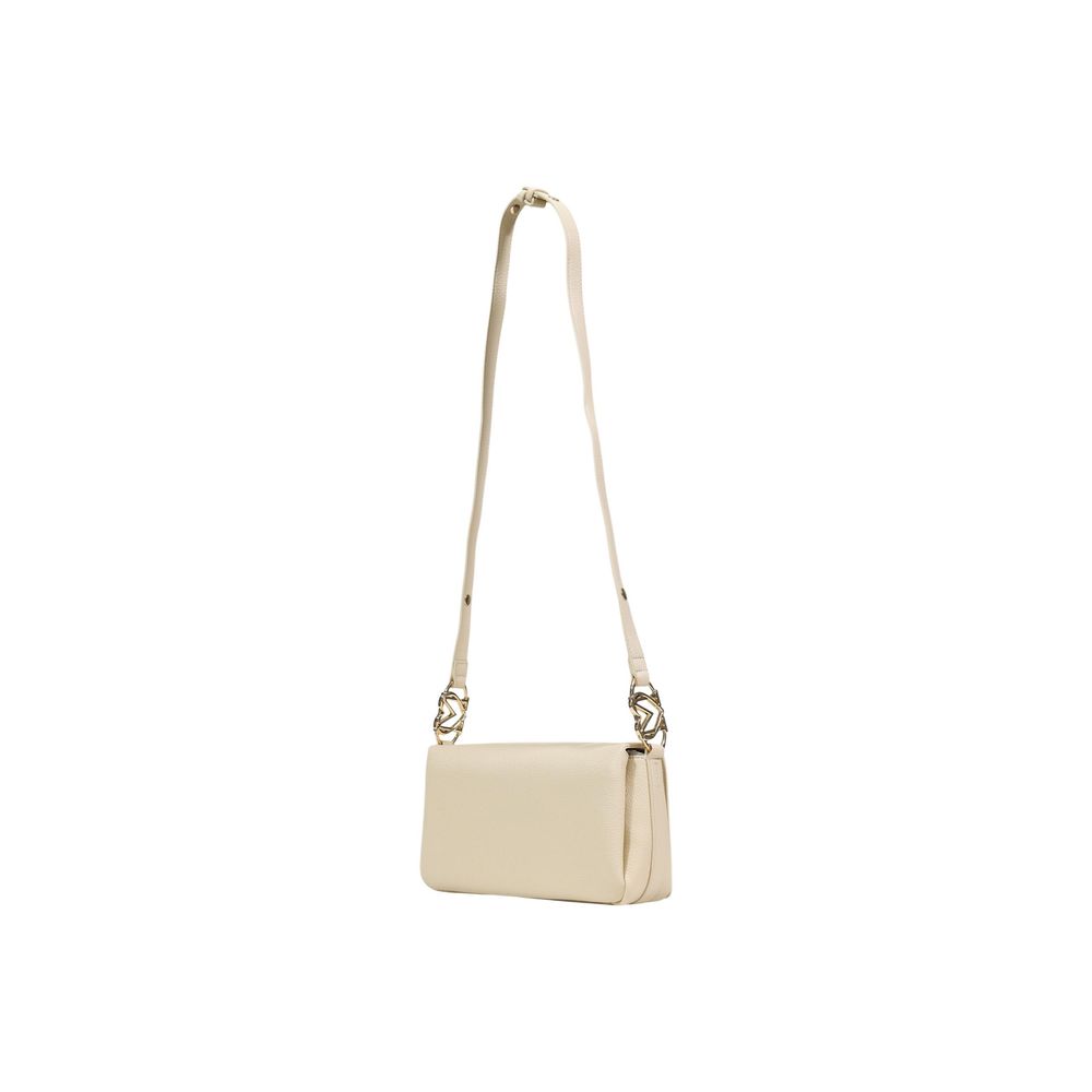 Love Moschino Polyethylene & Polyurethane Medium Handbag - Beige Gold