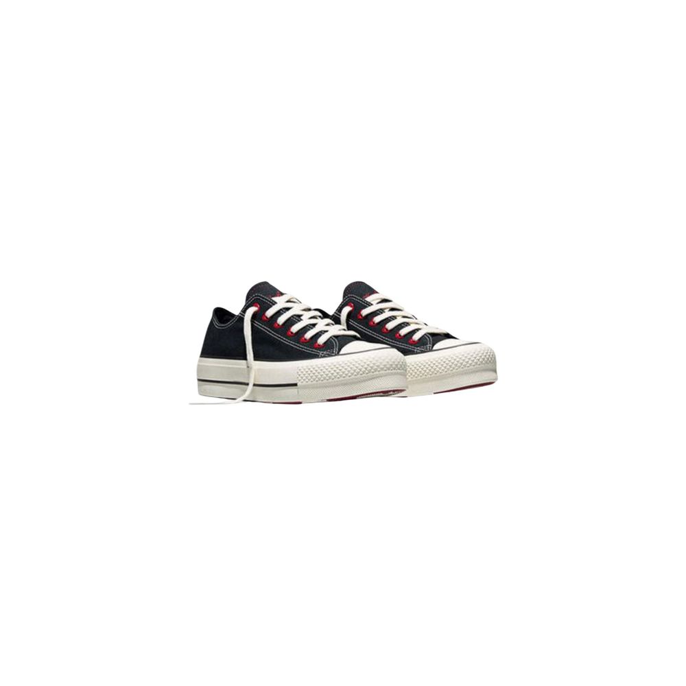 Sneakers by Converse for women in fabric & rubber black features an sumptuous silhouette, showcasing the premium Women's Casual Fabric & Rubber Sneakers in a sumptuous casual style that offers a sumptuous finish for refined style.