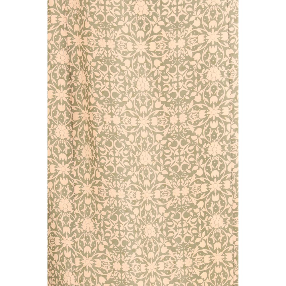 Kristina Ti Women's Sleeveless V Neck Silk & Viscose Long Dress - Multicolor Patterned