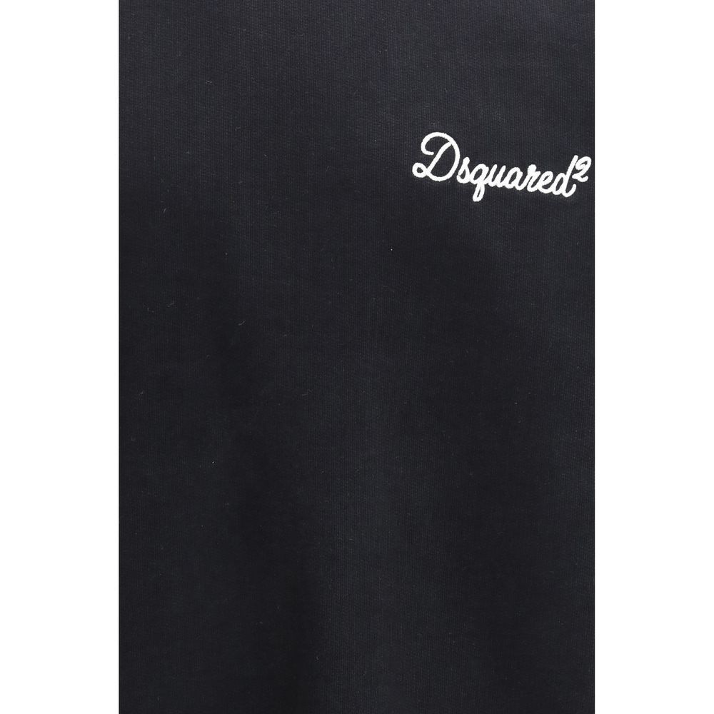 Dsquared² Men's Regular Fit Cotton Sweatshirt - Black Signature