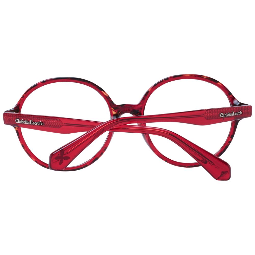 Christian Lacroix Women's Full-Rim Round Acetate Eyeglasses Frames - Multicolour