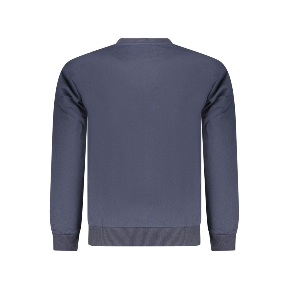 Sweatshirt by Superga for men in polyester cotton blue & print features an provocated silhouette, detailed with a provocated and a refined for a sophisticated aesthetic.
