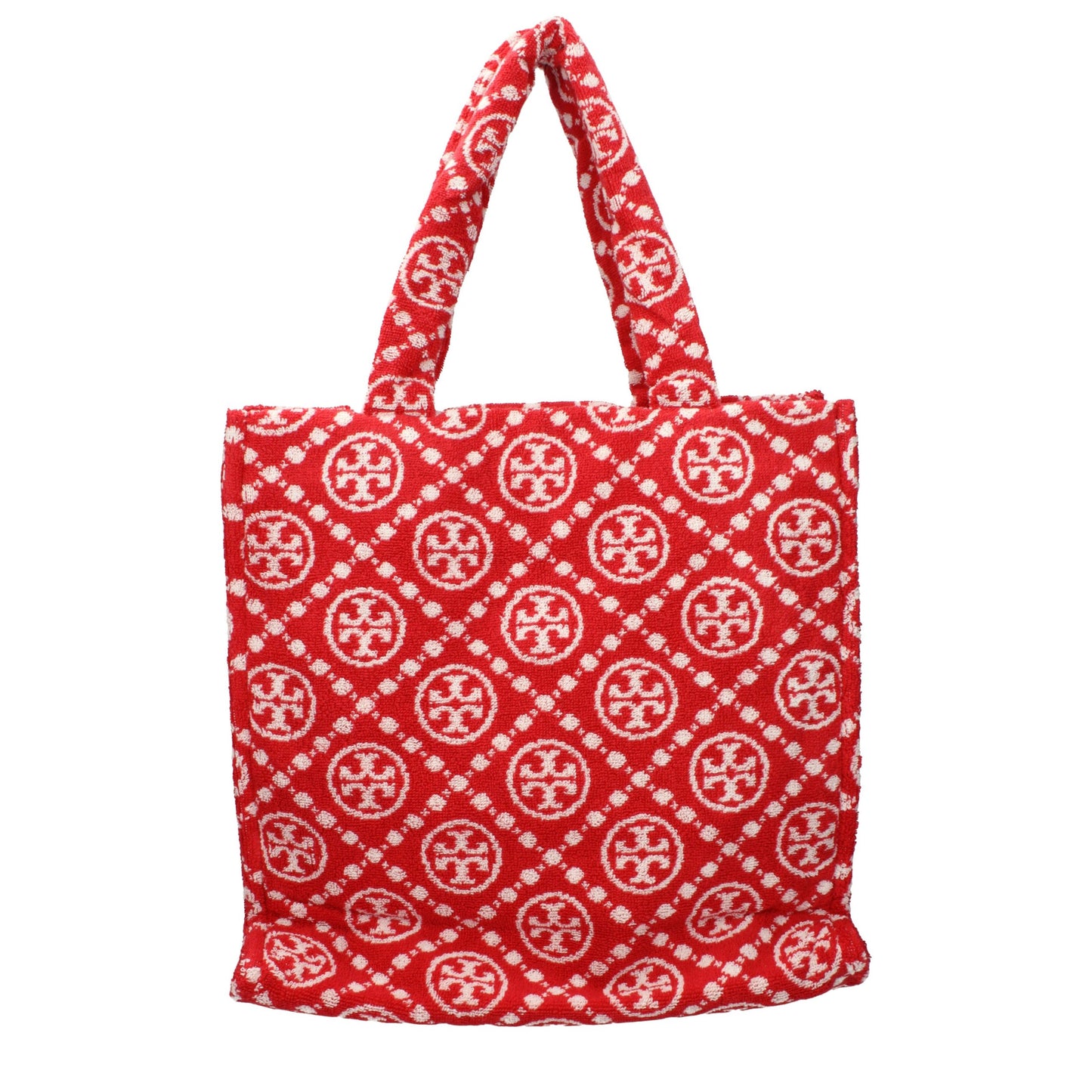 Tory Burch Cotton Shoulder Bag - Red