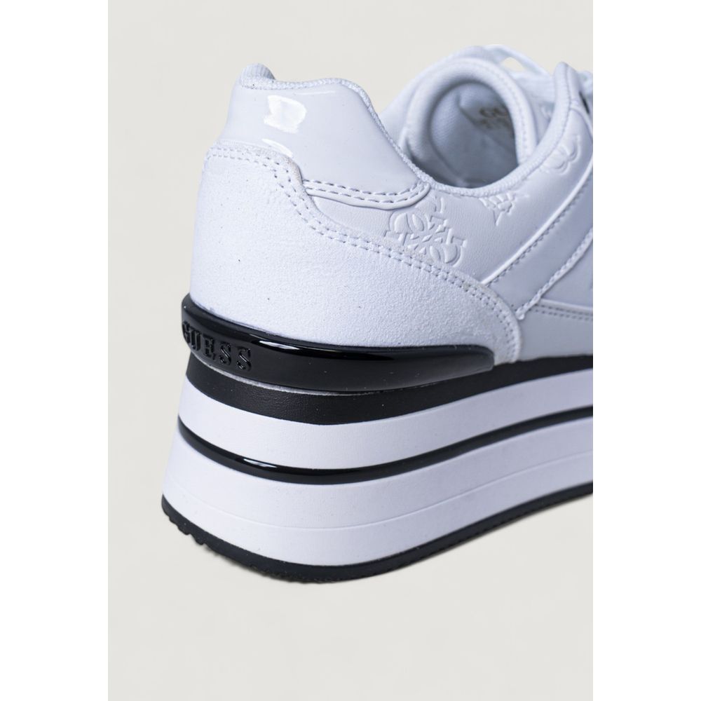 Guess Women's Lightweight Casual Polyester Sneakers - White