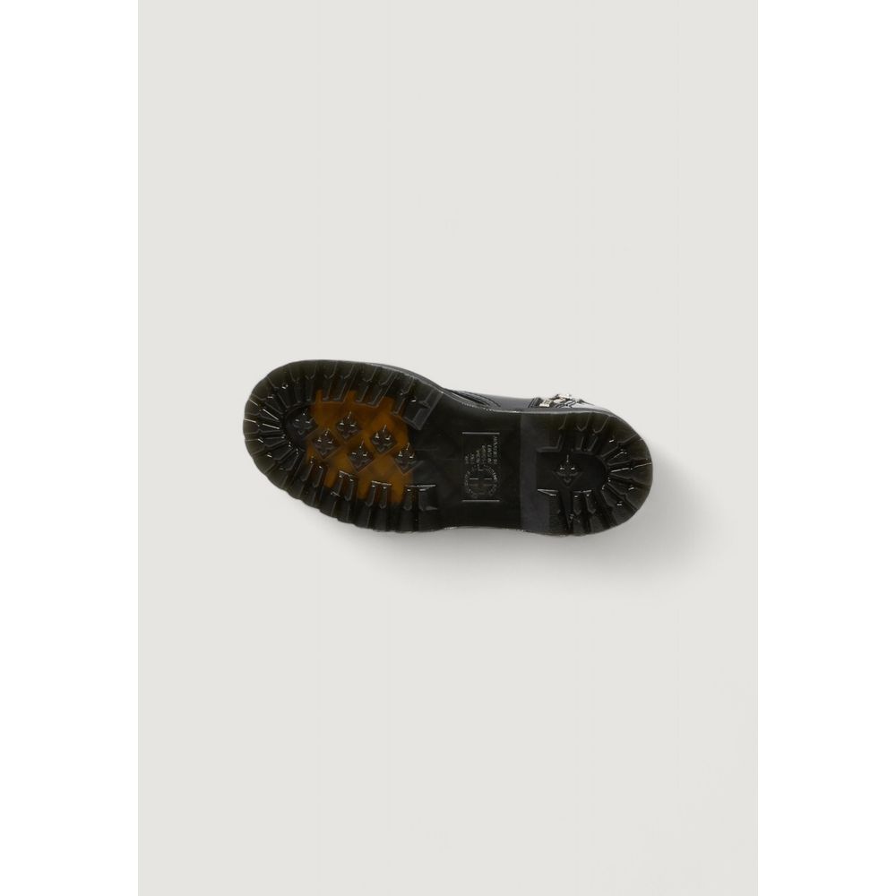 Dr. Martens Women's PVC Lace-Up Combat Boots - Black
