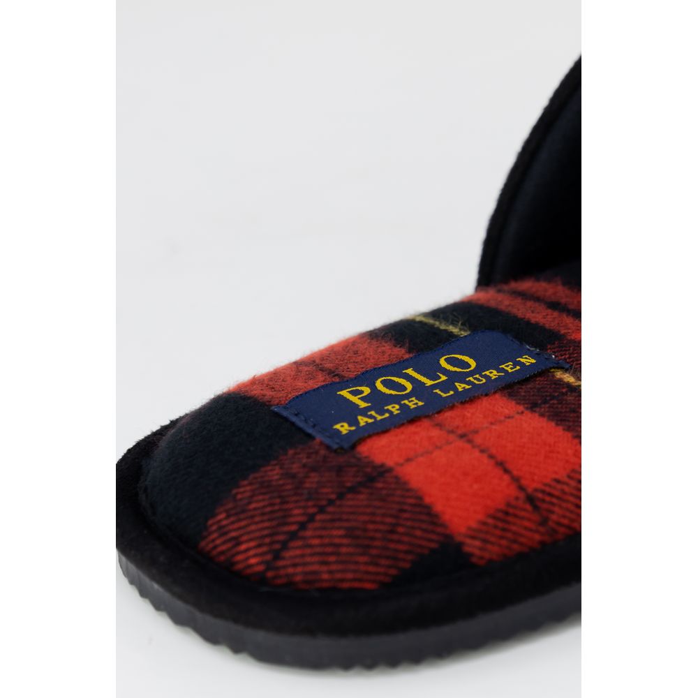 Ralph Lauren Men's Polyester Slippers - Black
