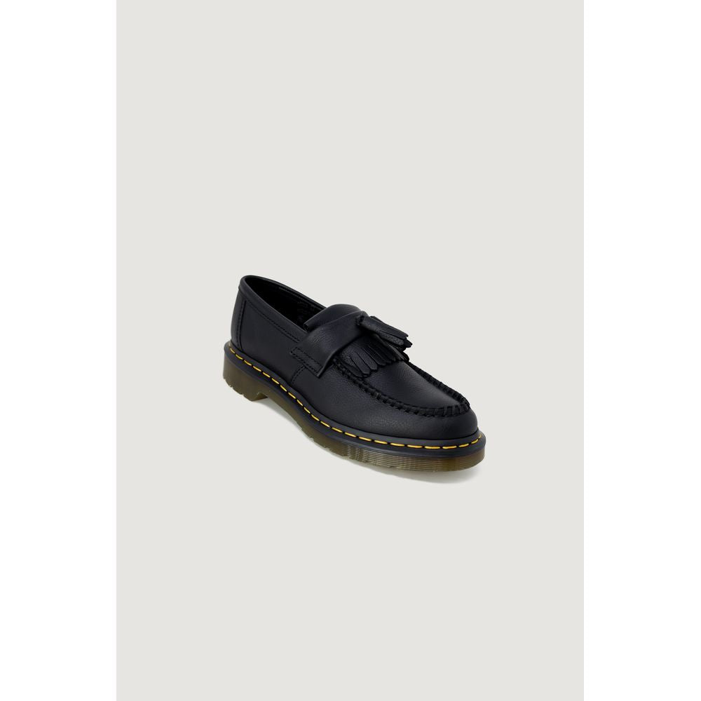 Dr. Martens Women's Leather Platform Loafers Pumps Heels - Black