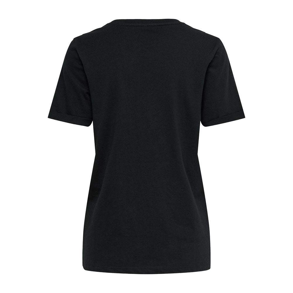 Only Women's Cotton T-Shirt - Black