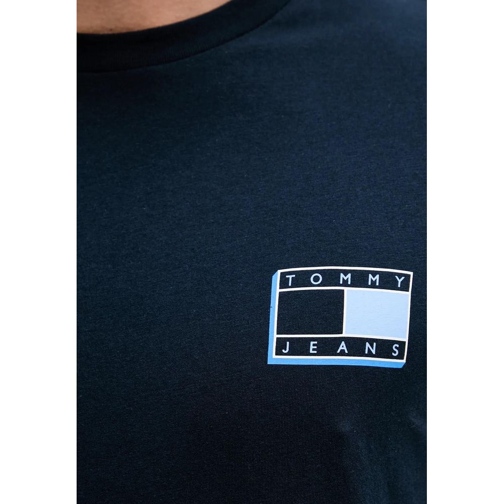 Tommy Hilfiger Jeans Men's Cotton T-Shirt - Blue