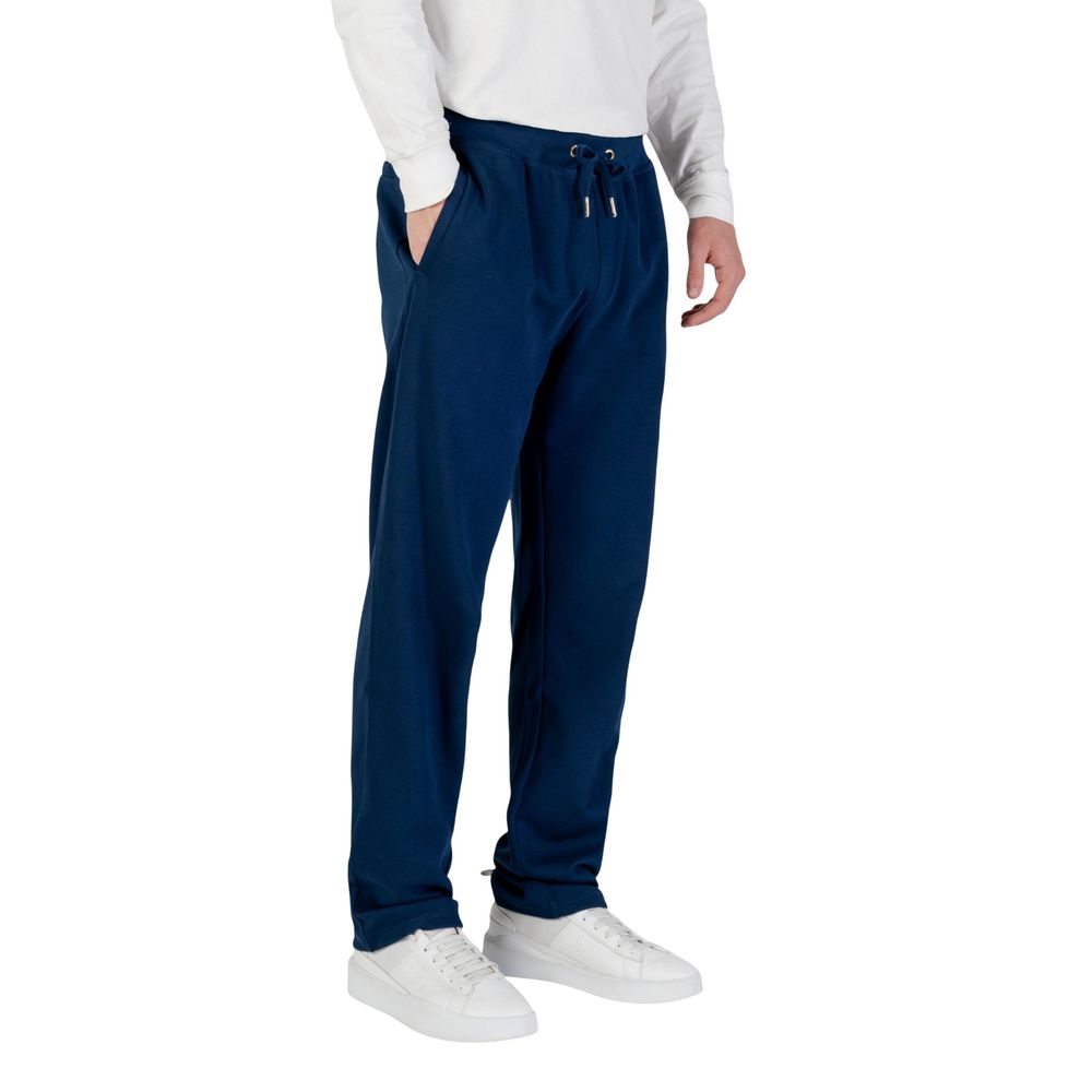 Tommy Hilfiger Men's Regular-Fit Cotton Polyester Activewear Jogger Pants - Blue