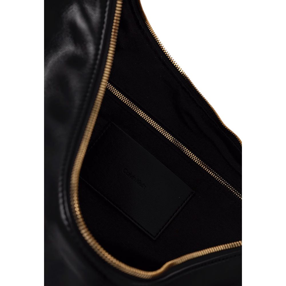 Calvin Klein Polyethylene & Polyurethane Handbag - Black