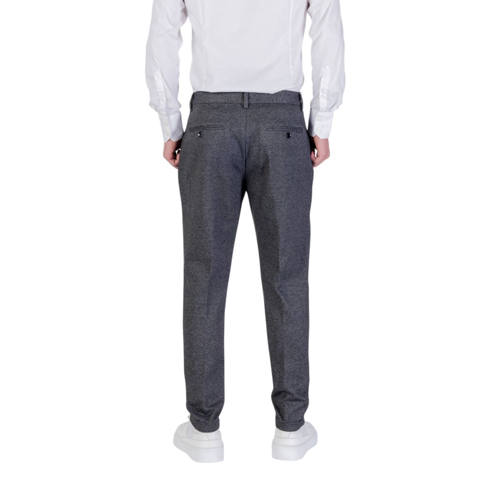 Antony Morato Men's Skinny Stretch Poly & Wool Trousers - Gray