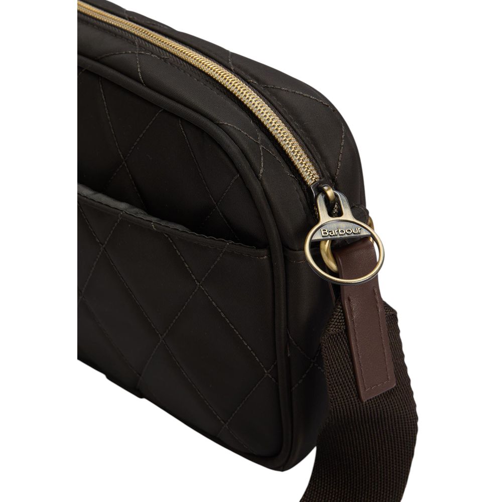 Barbour Quilted Polyamide Crossbody-Shoulder Handbag - Green