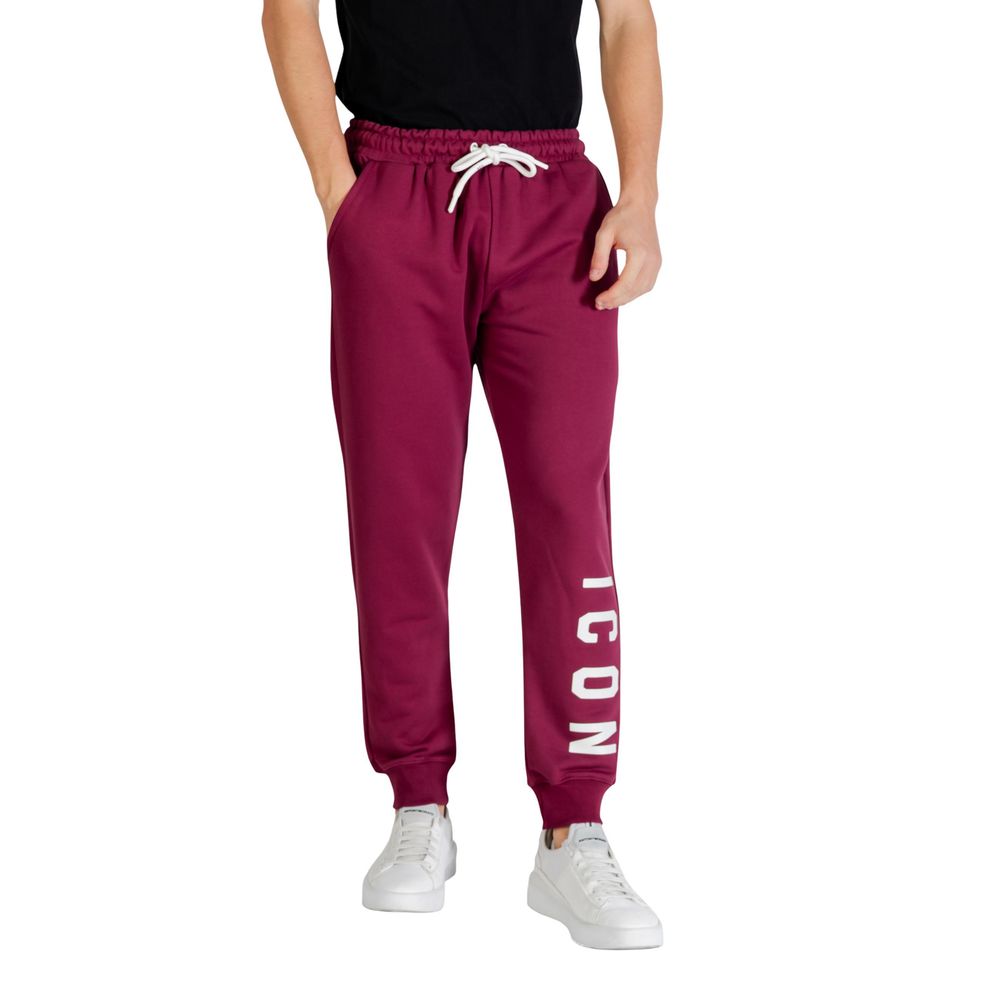 Icon Men's Cotton Polyester Activewear Jogger Pants - Bordeaux