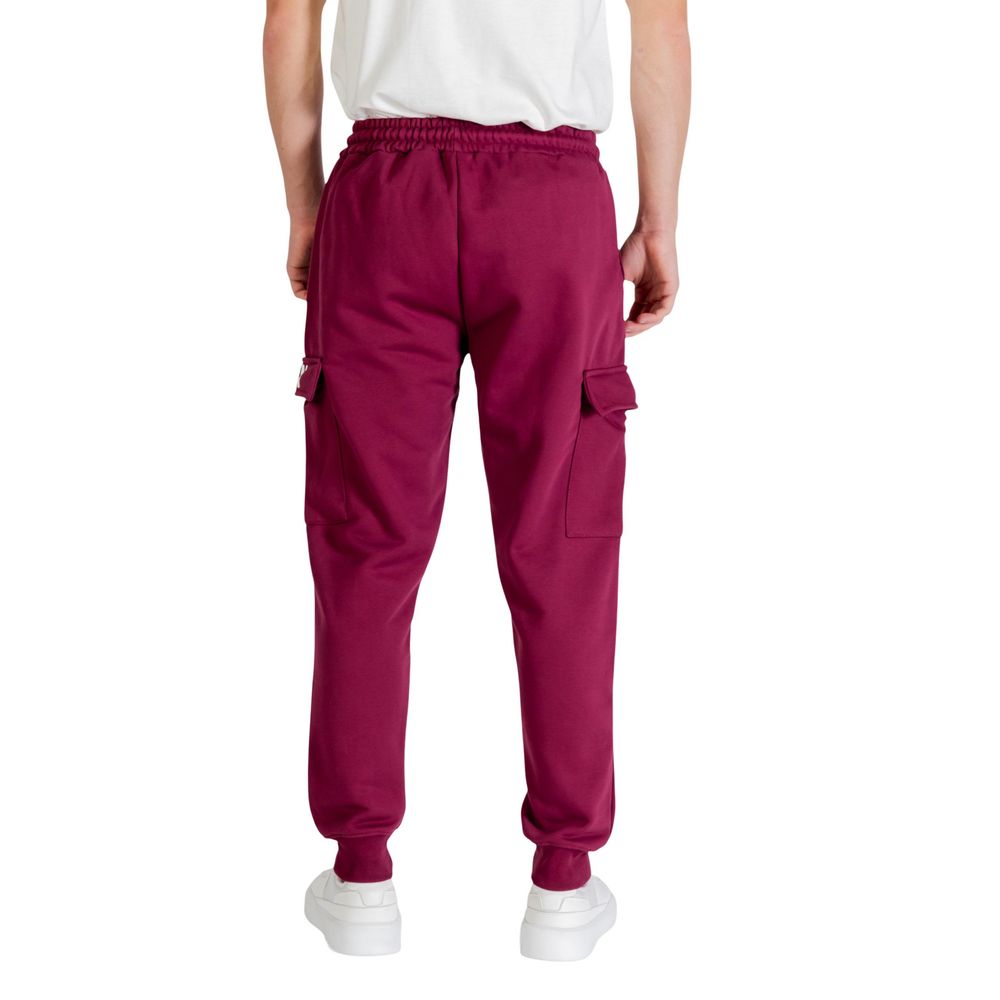 Icon Men's Relaxed-Fit Cotton Polyester Activewear Jogger Pants - Bordeaux