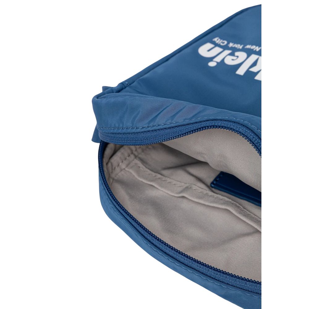 Calvin Klein Blue Recycled Polyester Crossbody Bag