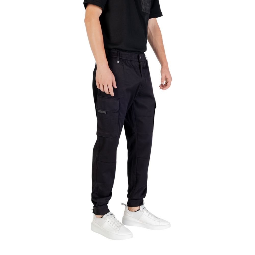 Antony Morato Men's Regular-Fit Viscose Cotton Trousers - Black