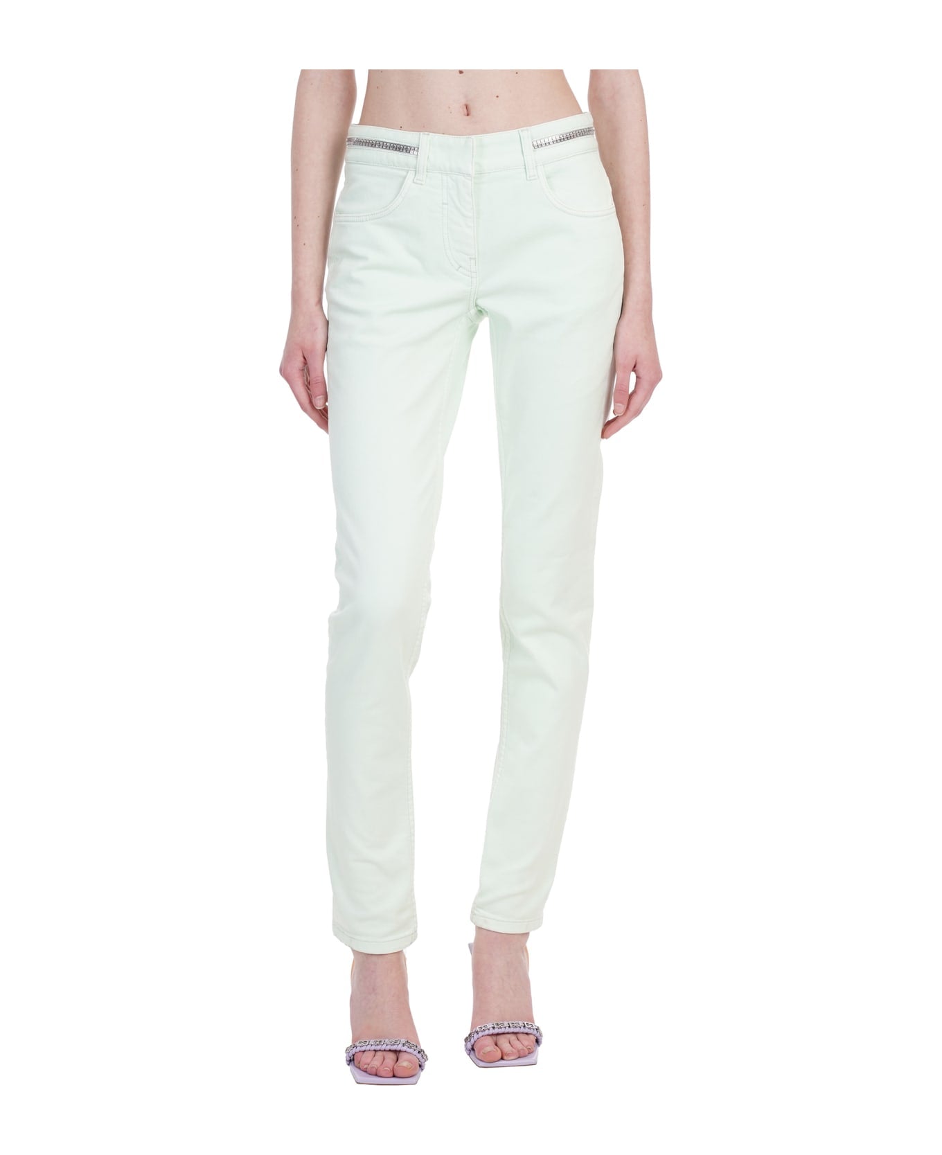 Givenchy Green Fibres Slim Fit Jeans