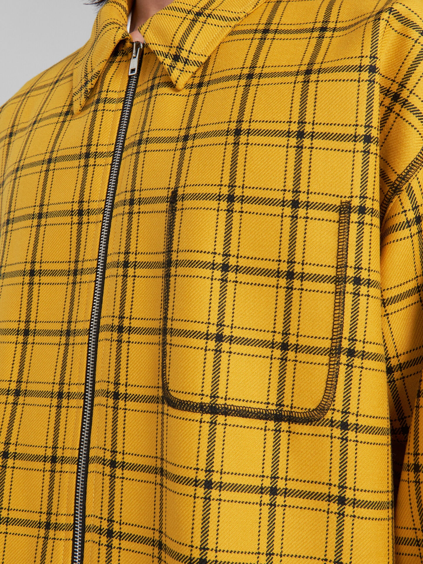 Marni Yellow Fibres Coat