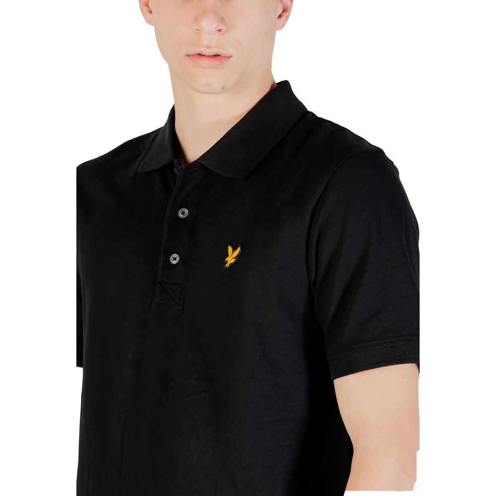 Lyle & Scott Men's Stretch Cotton Polo Shirt - Black