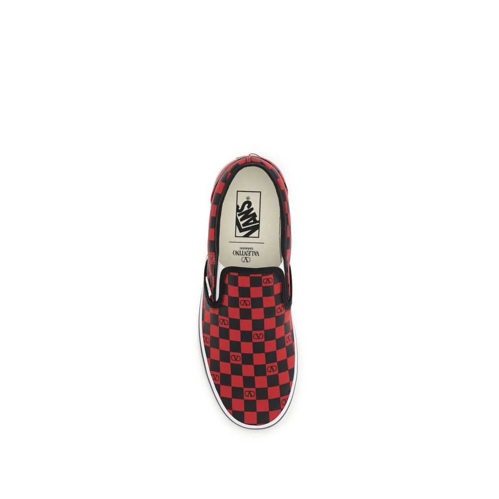 Valentino Garavani Multicolor Cotton Low Top Sneakers