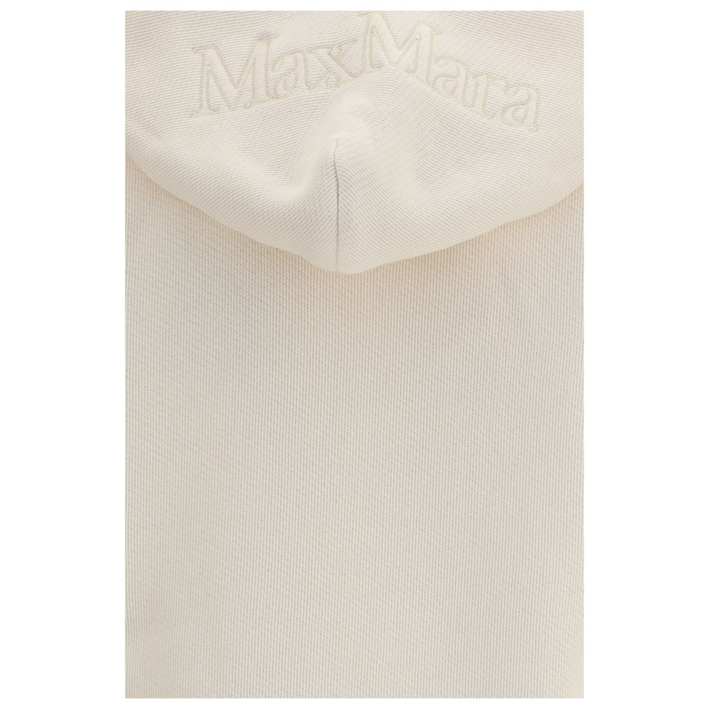 Max Mara Pure Beige Cotton Sweatshirt