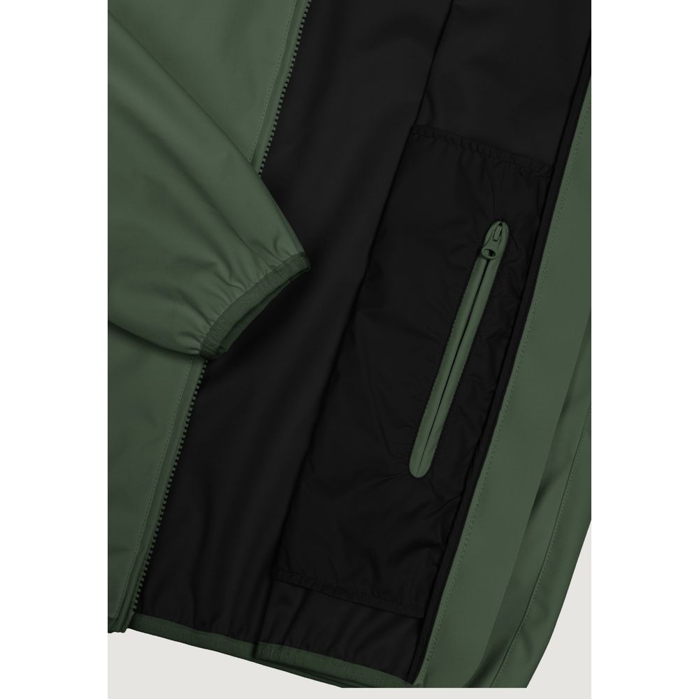 Colmar Originals Men's Windproof Stretch Polyester Hooded Windbreaker Jacket - Green