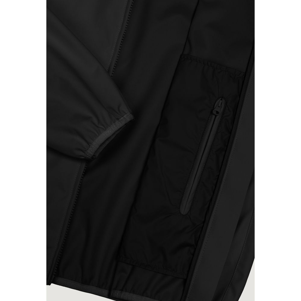 Colmar Originals Men's Stretch Polyester Hooded Windbreaker Jacket - Black