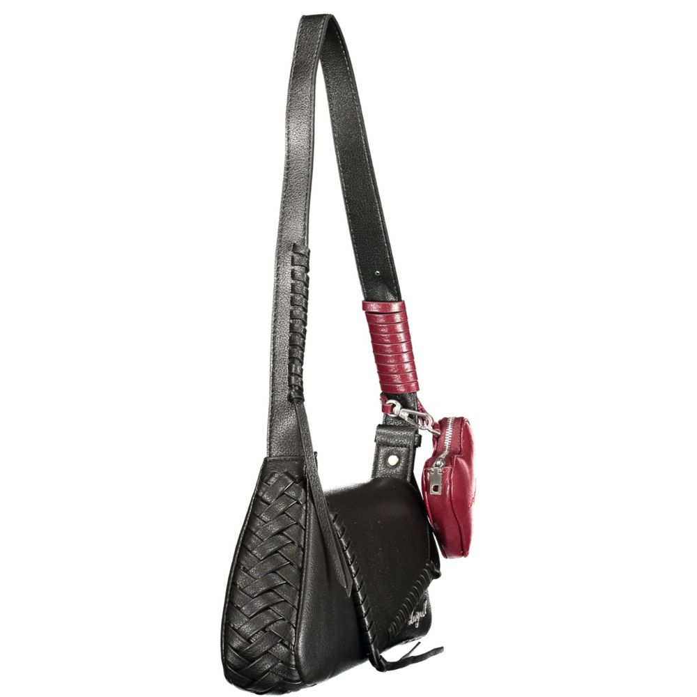 Desigual Heart Torio Altadena Polyethylene Handbag - Black Signature