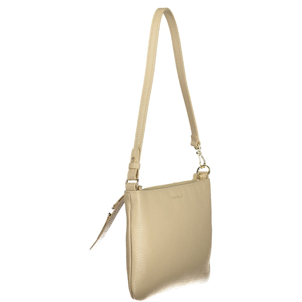 Coccinelle Leather Handbag - Beige