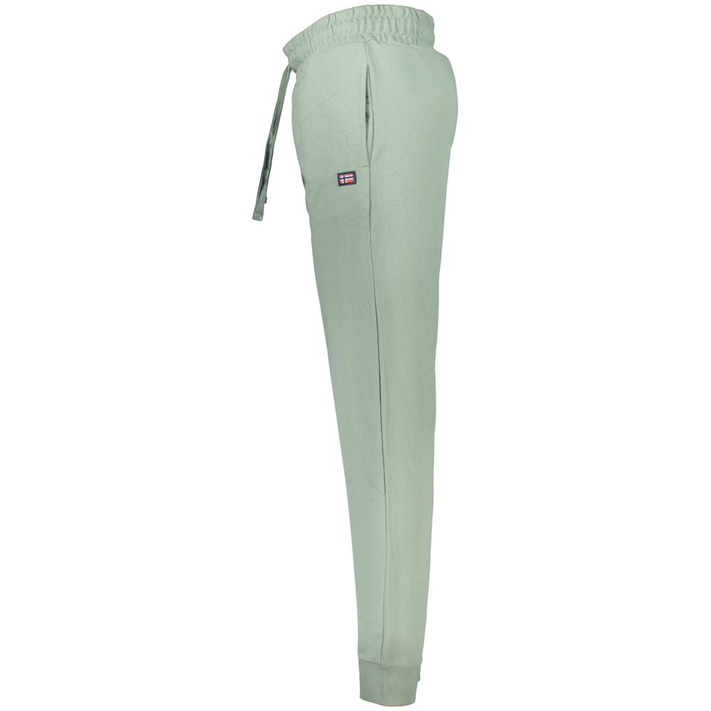 Joggers by Norway 1963 for men in cotton polyester green features a polished silhouette with a polished , reaching a polished long and finished with a polished .