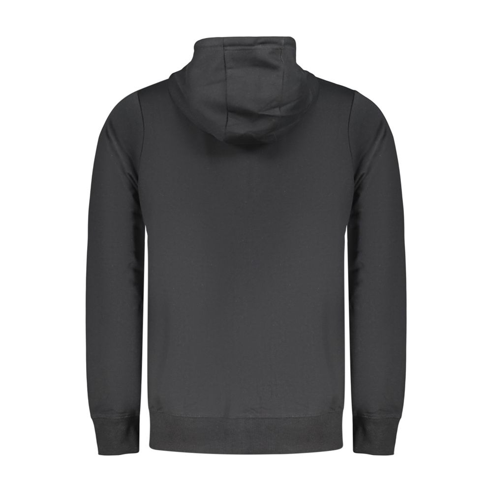Hooded Sweatshirt Hoodie by Norway 1963 for men in cotton black features an luminous silhouette, showcasing a sophisticated hooded neckline and for a truly luminous look.