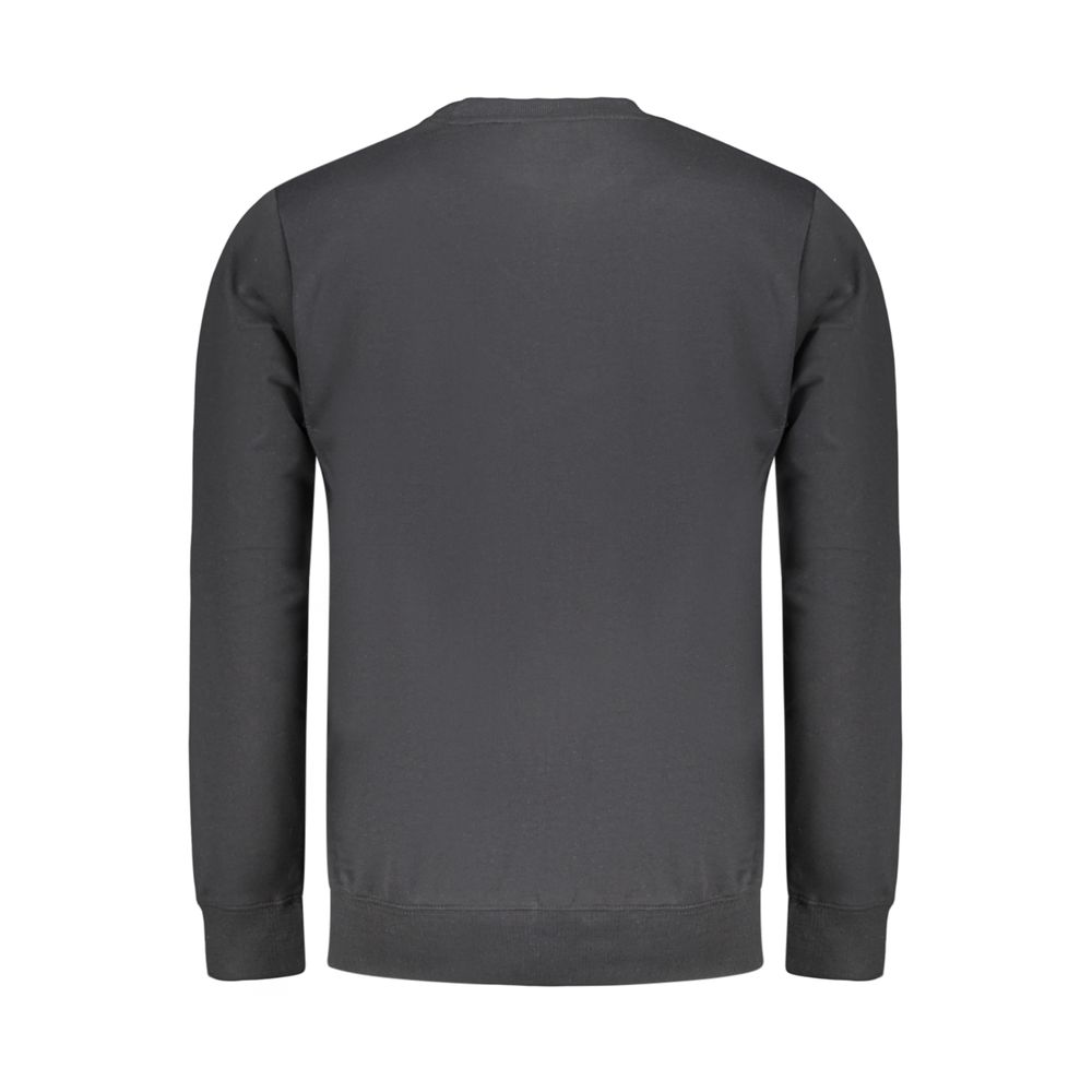Norway 1963 Men's Crew Neck Cotton Sweatshirt - Black