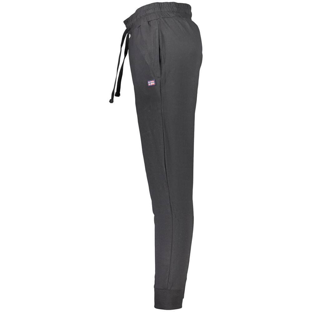 Norway 1963 Men's Athletic Cotton Trousers - Black
