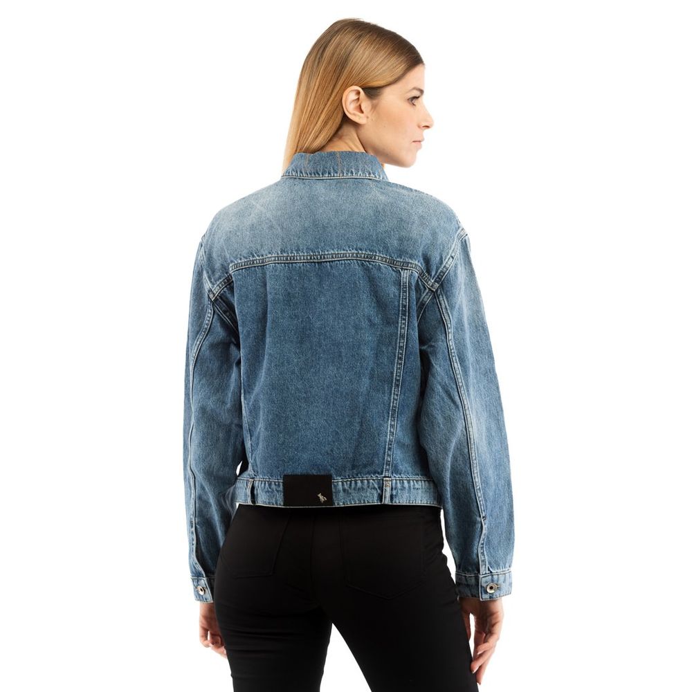 Patrizia Pepe Natural Cotton Denim Jacket