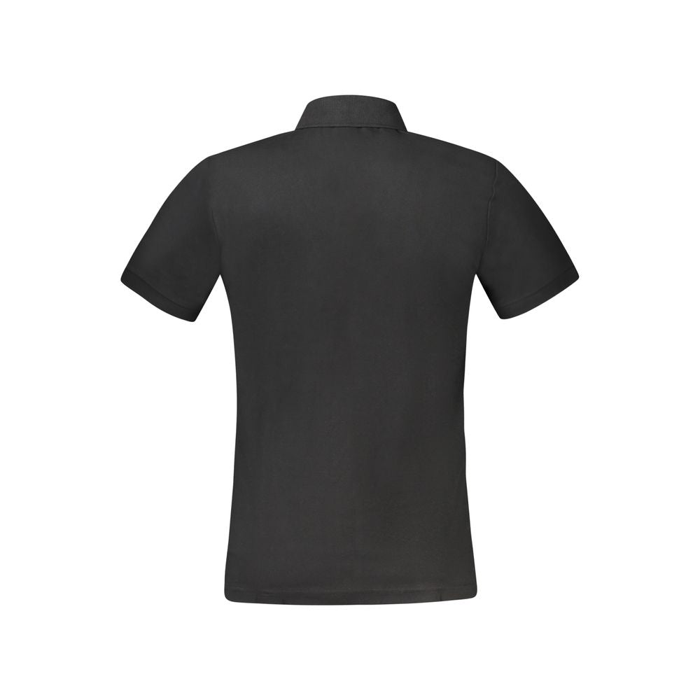 Hugo Boss Men's Slim Short-Sleeve Stretch Cotton Polo Shirt - Black White