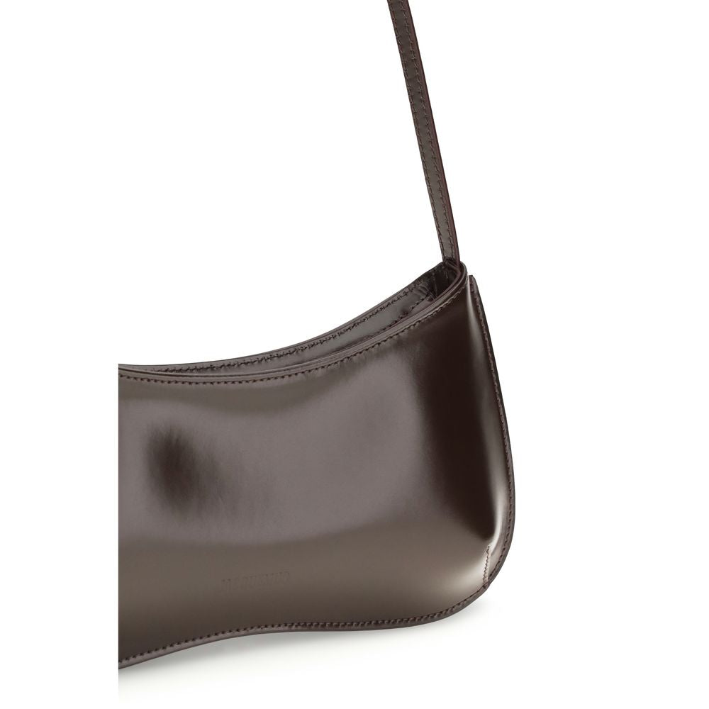 Jacquemus Bisou Bos Taurus Calf Leather Shoulder Bag - Brown Gold