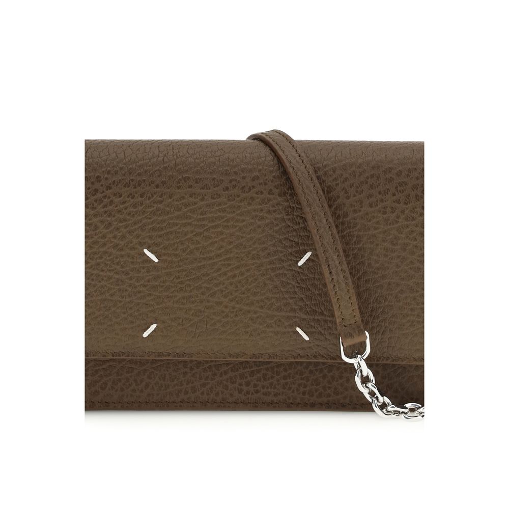 Maison Margiela Brown Calf Leather Bos Taurus Wallet