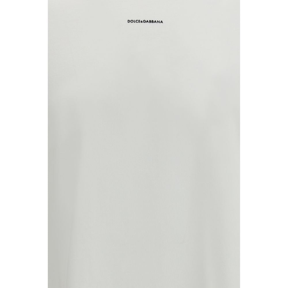 Dolce & Gabbana White Cotton T-Shirt