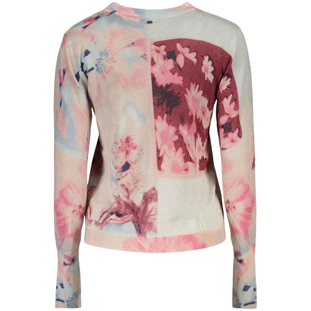 Sweatshirt by Desigual for women in polyamide viscose pink features an magnificent silhouette, showcasing a sophisticated and detail for a truly magnificent finish.