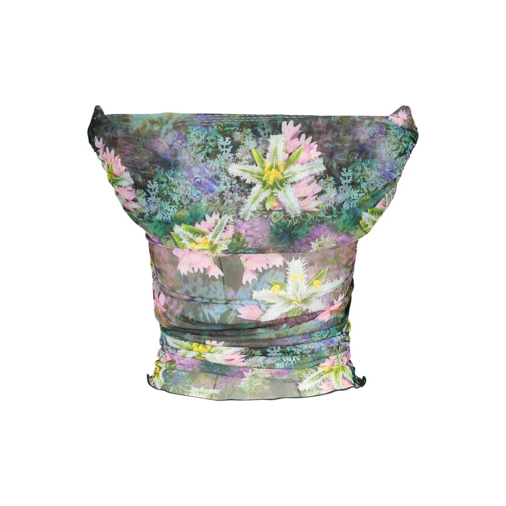 Desigual Verde Cotton Women T-Shirt