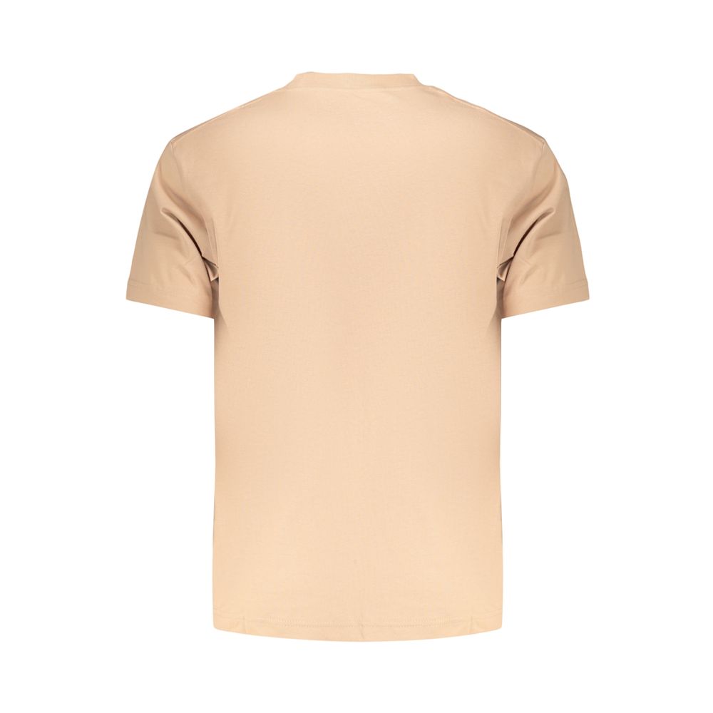 Vans Marrone Cotton Men T-Shirt