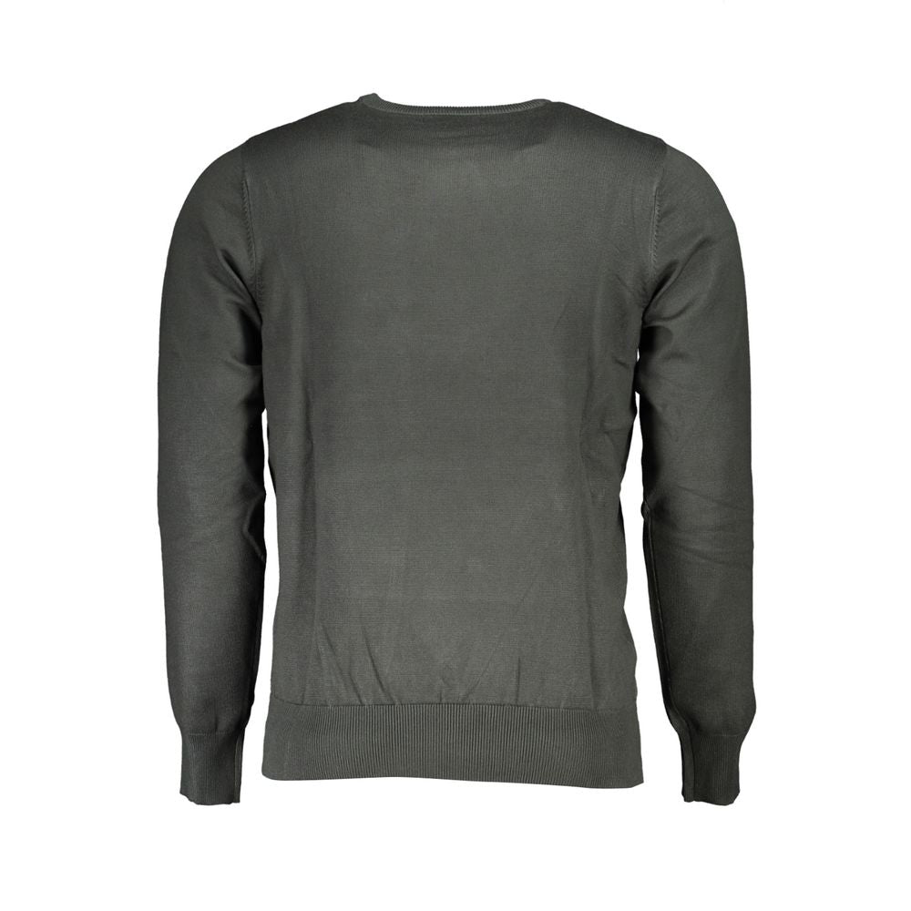U.S. Grand Polo Men's Crew Neck Nylon & Viscose Sweatshirt - Green