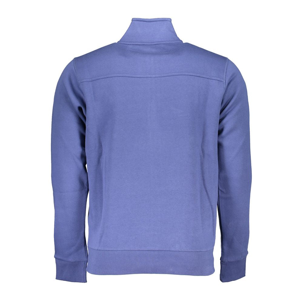 Sweatshirt by U.S. Grand Polo for men in cotton polyester blue features an exquisite silhouette, showcasing and details for a exquisite look.