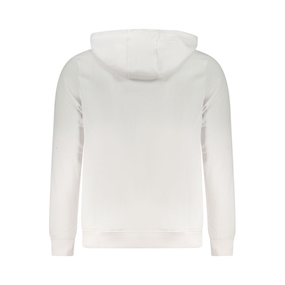 Hooded Sweatshirt Hoodie by U.S. Grand Polo for men in cotton polyester white features an luminous silhouette, showcasing a sophisticated and for a truly luminous look.