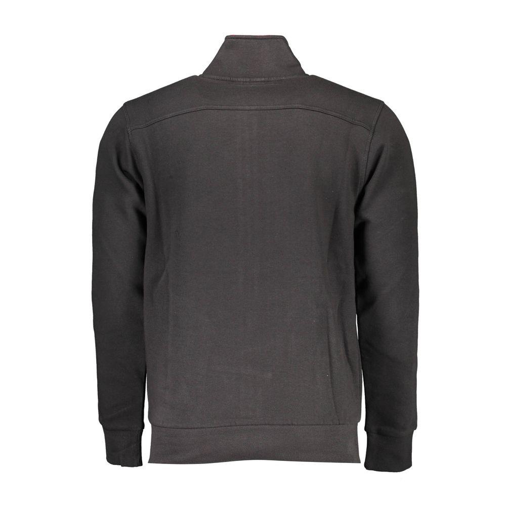 Sweatshirt by U.S. Grand Polo for men in cotton polyester black features a unrivaled silhouette with a refined and unrivaled detailing for a sophisticated look.