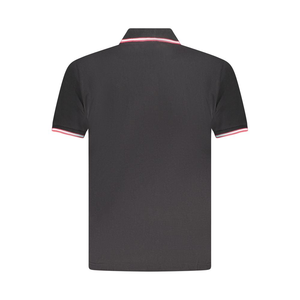 This Polo Shirt by U.S. Grand Polo for men in cotton black presents a flawless silhouette, showcasing flawless detailing and a refined for a truly flawless aesthetic.