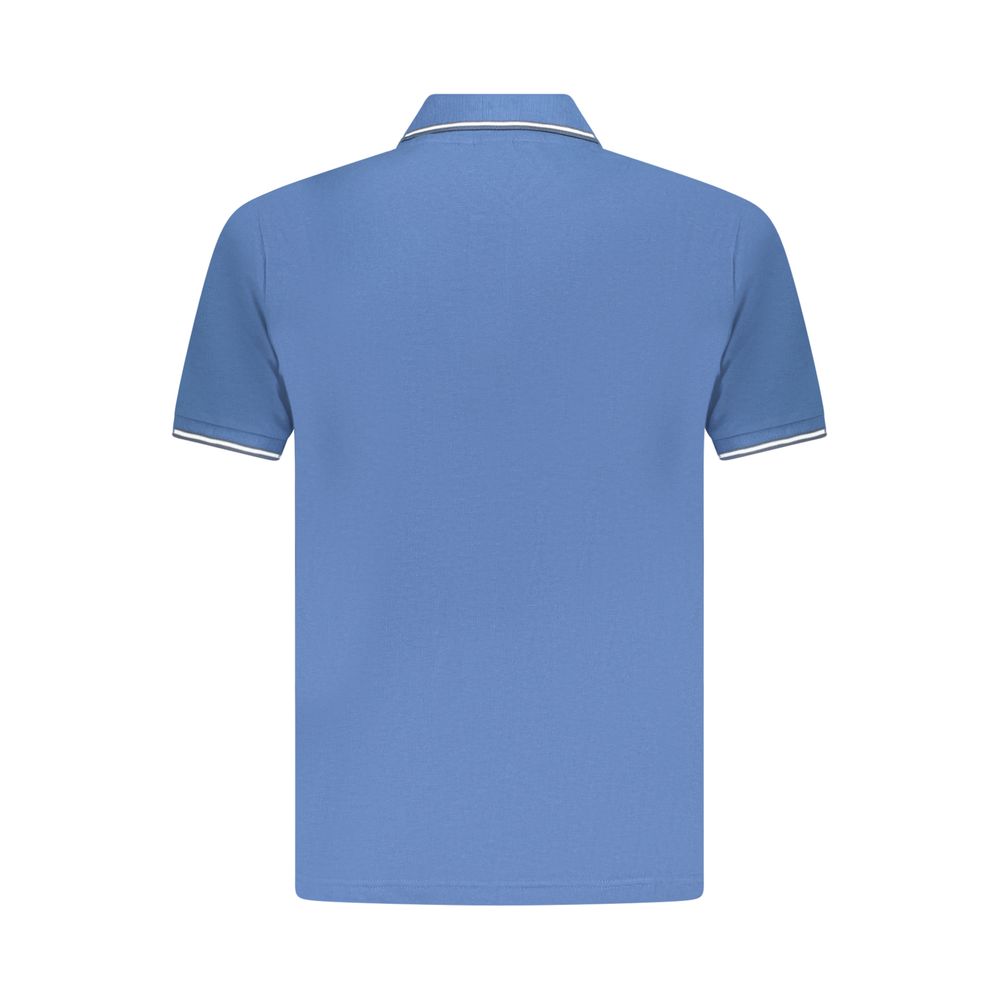 Polo Shirt by U.S. Grand Polo for men in cotton blue & signature features a eye catching silhouette, showcasing a refined and for a eye catching finish.