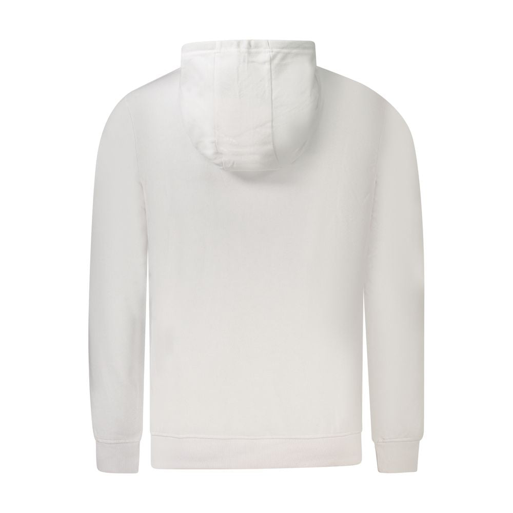 Hooded Sweatshirt Hoodie by U.S. Grand Polo for men in cotton polyester white features a authentic silhouette, showcasing a sophisticated and authentic detail for a refined finish.