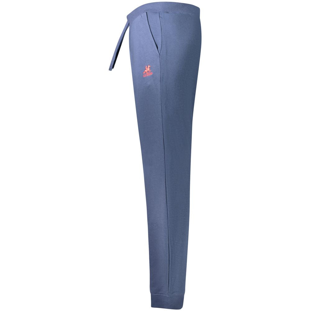 Joggers by U.S. Grand Polo for men in cotton polyester blue & signature presents a refined pantology silhouette, artfully defined by a refined pantology , long, and a sophisticated .